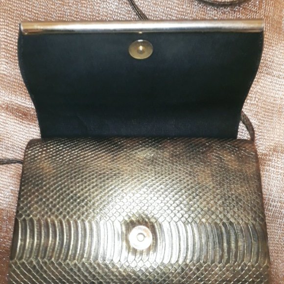 Ande Vintage Faux Snakeskin Purse - Picture 6 of 9